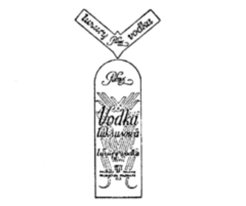 Vodka luksusowa luxury vodka Logo (IGE, 06.10.1986)