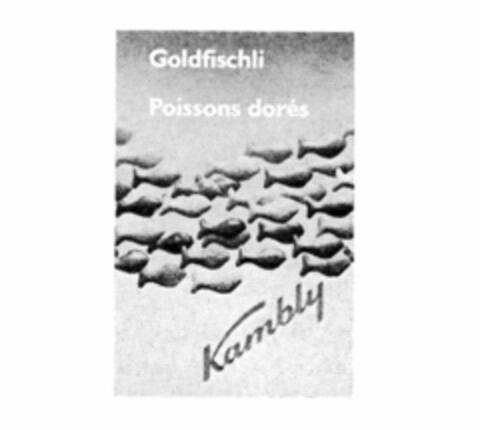 Goldfischli Poissons dorés Kambly Logo (IGE, 10.10.1985)