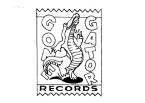 GONE GATOR RECORDS Logo (IGE, 06.12.1991)