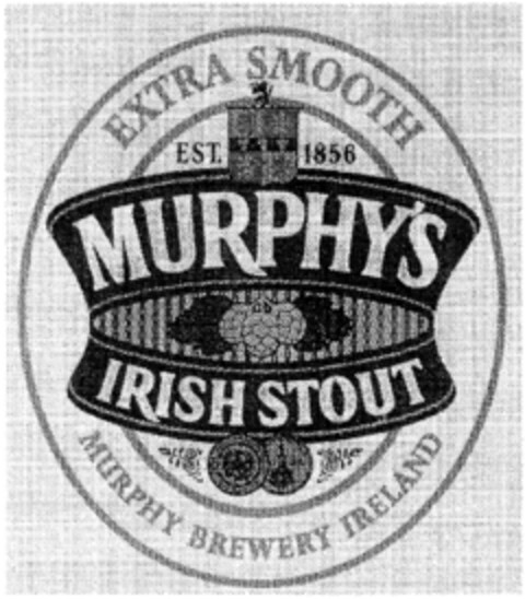 MURPHY'S IRISH STOUT EXTRA SMOOTH MURPHY BREWERY IRELAND Logo (IGE, 16.12.1997)