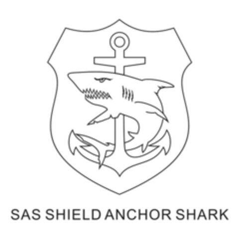 SAS SHIELD ANCHOR SHARK Logo (IGE, 09.01.2017)