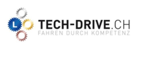 L TECH-DRIVE.CH FAHREN DURCH KOMPETENZ Logo (IGE, 18.03.2024)