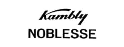 Kambly NOBLESSE Logo (IGE, 14.10.1985)