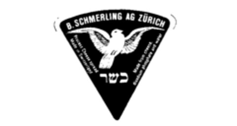 B.SCHMERLING AG ZüRICH Logo (IGE, 23.07.1989)