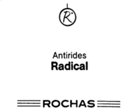 R Antirides Radical ROCHAS Logo (IGE, 26.10.1988)