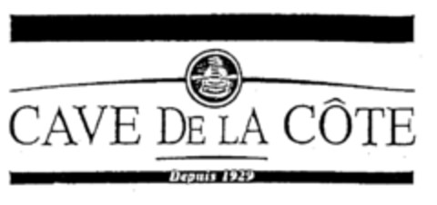 CAVE DE LA CÔTE Depuis 1929 Logo (IGE, 04/29/2002)