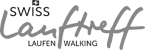 SWISS Lauftreff LAUFEN WALKING Logo (IGE, 12/31/2015)