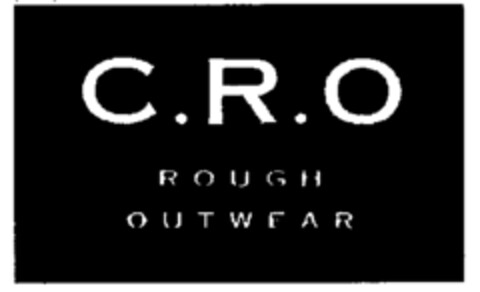 C.R.O. ROUGH OUTWEAR Logo (IGE, 06/22/1996)