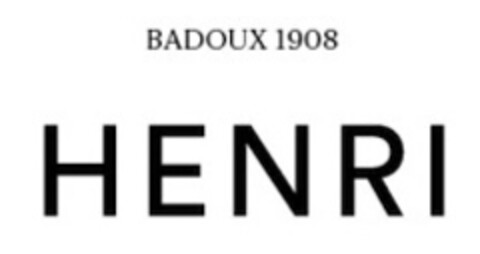 BADOUX 1908 H E N R I Logo (IGE, 15.03.2024)