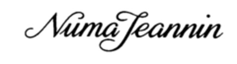 Numa Jeannin Logo (IGE, 11.09.1984)