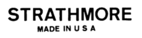STRATHMORE MADE IN USA Logo (IGE, 28.11.1979)