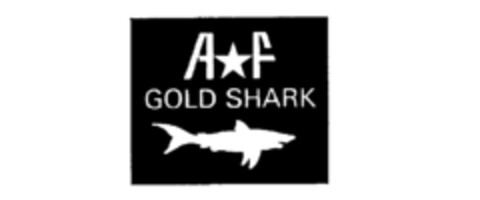 A F GOLD SHARK Logo (IGE, 02.12.1985)