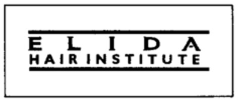 ELIDA HAIRINSTITUTE Logo (IGE, 10/18/1996)