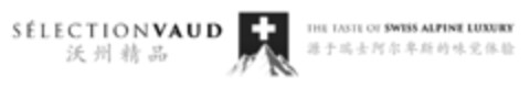 SÉLECTION VAUD THE TASTE OF SWISS ALPINE LUXURY Logo (IGE, 11/24/2017)