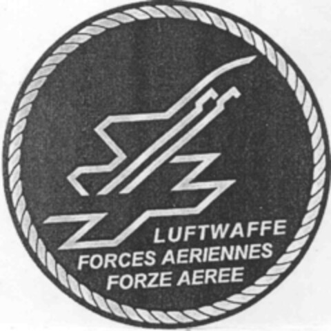 LUFTWAFFE FORCES AERIENNES FORZE AEREE Logo (IGE, 18.08.2003)