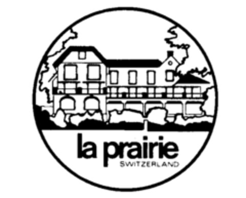 la prairie SWITZERLAND Logo (IGE, 17.12.1992)