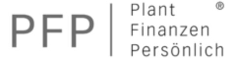 PFP Plant Finanzen Persönlich Logo (IGE, 03.12.2019)