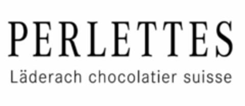 PERLETTES Läderach chocolatier suisse Logo (IGE, 10/04/2017)