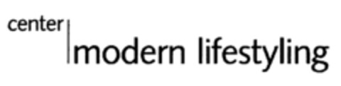 center modern lifestyling Logo (IGE, 16.04.2003)