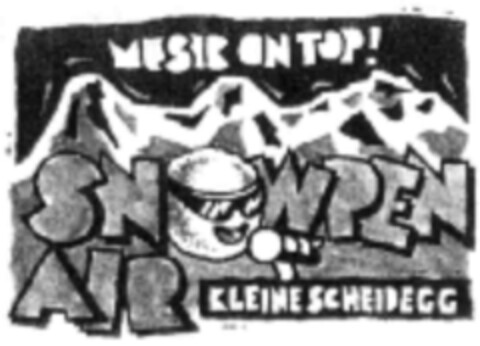 SNOwpenAIR KLEINE SCHEIDEGG MUSIC ON TOP Logo (IGE, 12/02/2002)