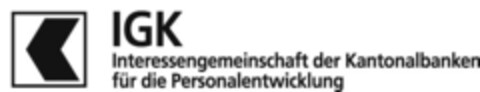 IGK Interessengemeinschaft der Kantonalbanken für die Personalentwicklung Logo (IGE, 18.02.2016)