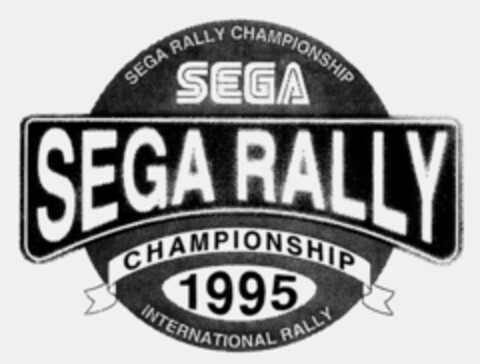 SEGA RALLY SEGA CHAMPIONSHIP 1995 Logo (IGE, 02/02/1995)