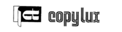 ct copylux Logo (IGE, 03/03/1988)