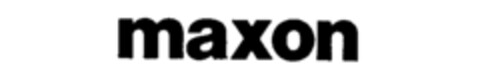 maxon Logo (IGE, 05/08/1990)