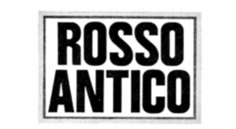 ROSSO ANTICO Logo (IGE, 06/20/1988)