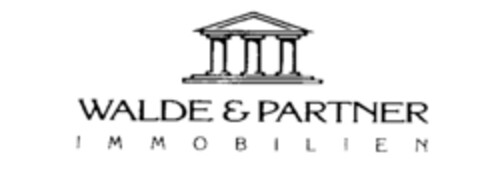 WALDE & PARTNER IMMOBILIEN Logo (IGE, 01.04.1993)