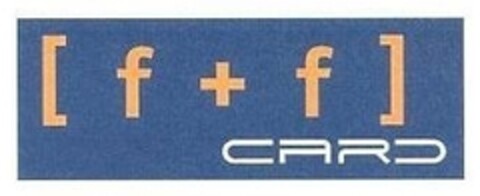 [ f + f ] CARD Logo (IGE, 01.09.2006)