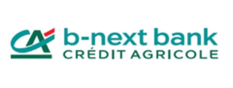 CA b-next bank CRÉDIT AGRICOLE Logo (IGE, 06/27/2017)