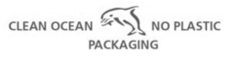 CLEAN OCEAN NO PLASTIC PACKAGING Logo (IGE, 03/15/2018)