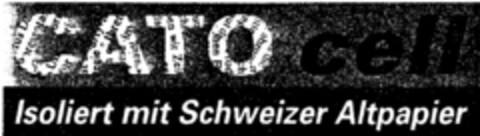 CATO cell Isoliert mit Schweizer Altpapier Logo (IGE, 13.03.1998)