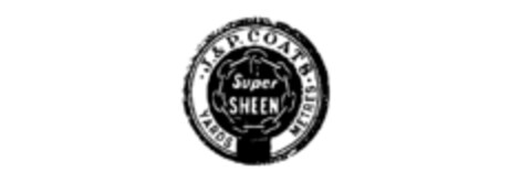 J. & P. COATS Super SHEEN Logo (IGE, 10/21/1986)