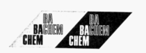 BA BACHEM CHEM BA BACHEM CHEM Logo (IGE, 10/27/1987)