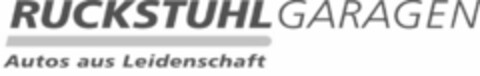 RUCKSTUHL GARAGEN Autos aus Leidenschaft Logo (IGE, 01/23/2007)