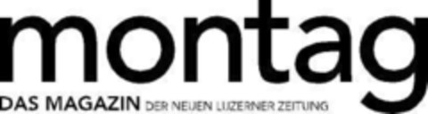 montag DAS MAGAZIN DER NEUEN LUZERNER ZEITUNG Logo (IGE, 23.12.2005)