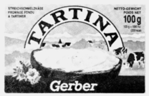 TARTINA Gerber Logo (IGE, 01/20/1993)