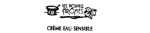 LES NOUVELS ARôMES CRèME EAU SENSIBLE Logo (IGE, 26.03.1993)