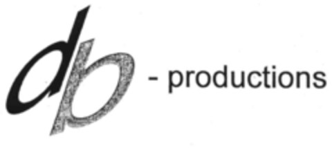 db - productions Logo (IGE, 15.08.2003)