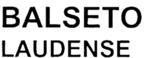 BALSETO LAUDENSE Logo (IGE, 19.10.2001)