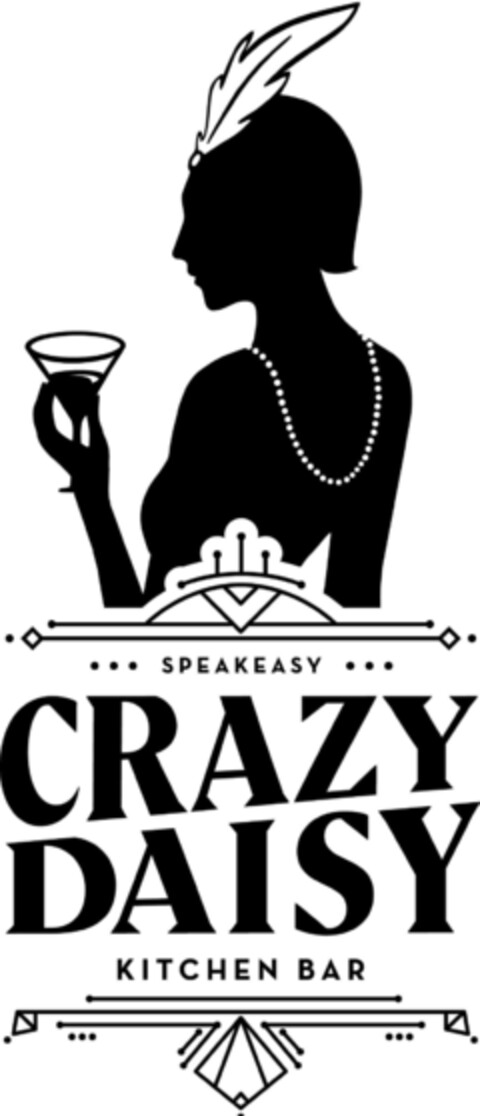 SPEAKEASY CRAZY DAISY KITCHEN BAR Logo (IGE, 13.11.2019)