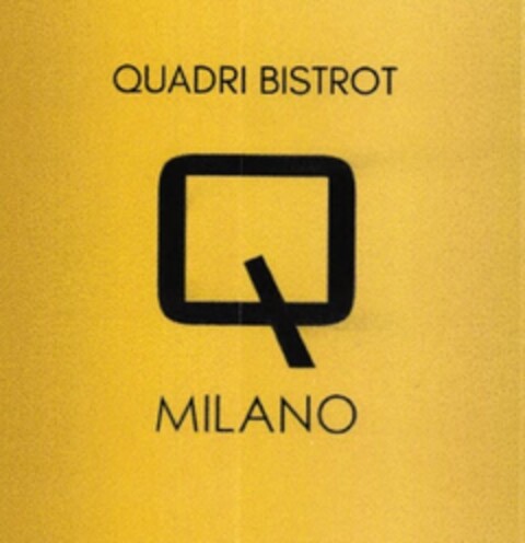 QUADRI BISTROT Q MILANO Logo (IGE, 12/07/2023)