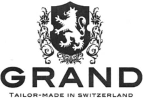 GRAND TAILOR-MADE IN SWITZERLAND Logo (IGE, 06.11.2006)