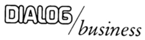 DIALOG/business Logo (IGE, 10.03.1993)