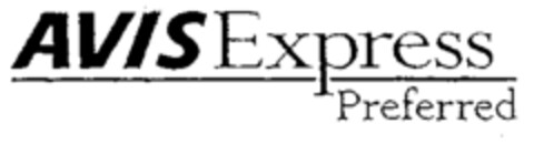 AVIS Express Preferred Logo (IGE, 11/17/1995)