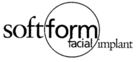 softform facial implan Logo (IGE, 22.08.1997)