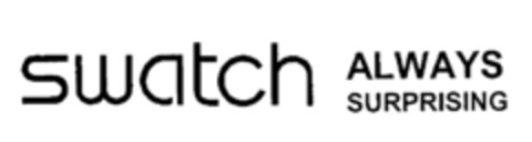 swatch ALWAYS SURPRISING Logo (IGE, 09.02.2005)