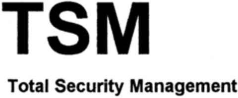 TSM Total Security Management Logo (IGE, 29.05.1997)